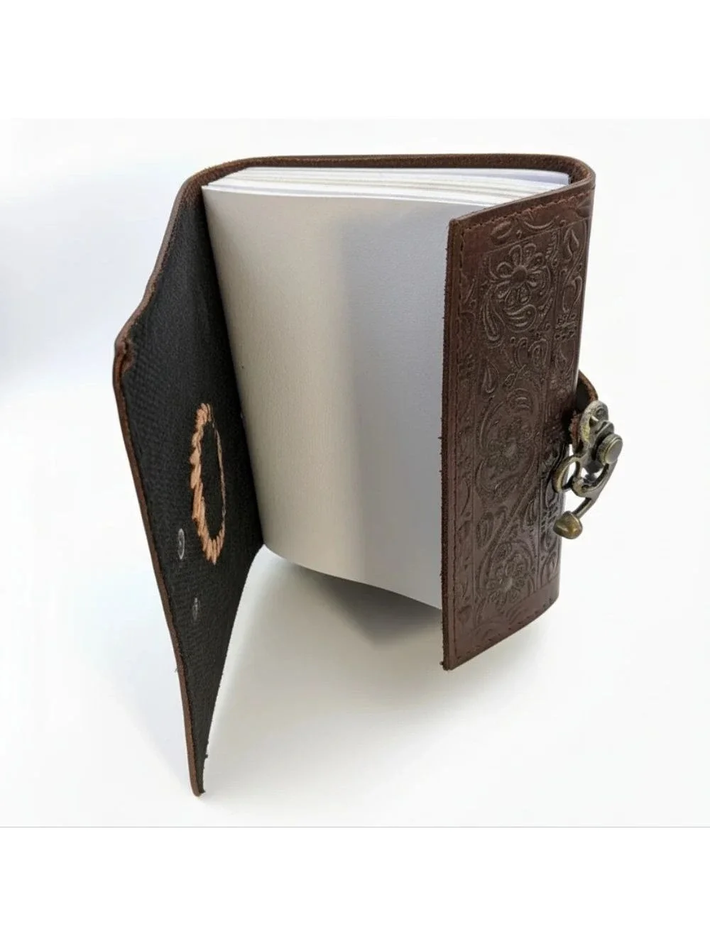 Handmade vintage brown